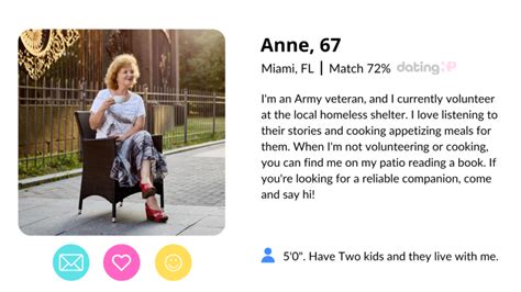 online dating profiles for seniors